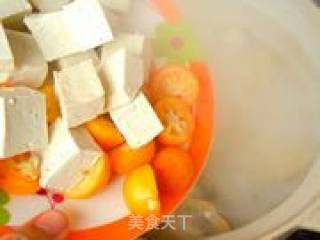 鲫鱼豆腐金橘汤的做法步骤：9