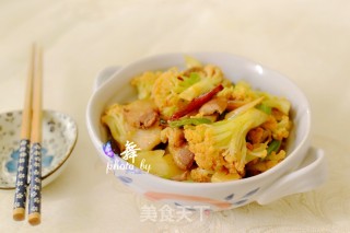 干锅花菜的做法