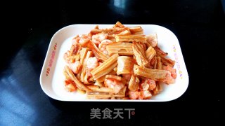腐竹虾仁的做法