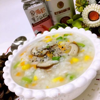 田园蔬菜粥的做法