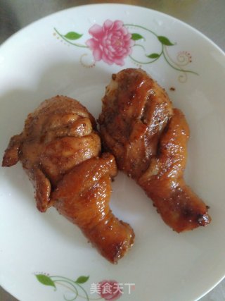 油煎鸡腿的做法