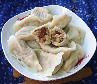 南瓜香菇水饺的做法