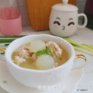 冬瓜丸子汤的做法
