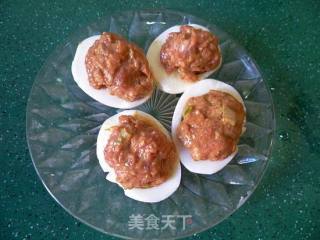 蛋白酿肉丸的做法步骤：2