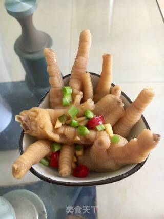 爽口酸辣鸡爪的做法