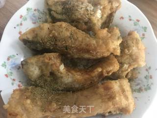 孜然炸鱼块的做法