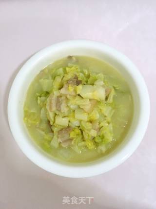 五花肉炖白菜的做法