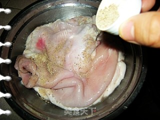 白切猪肚的做法步骤：5