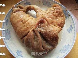 白切猪肚的做法步骤：9