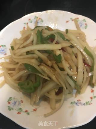 青椒土豆丝的做法
