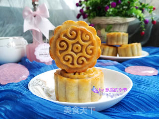 红豆馅广式月饼的做法