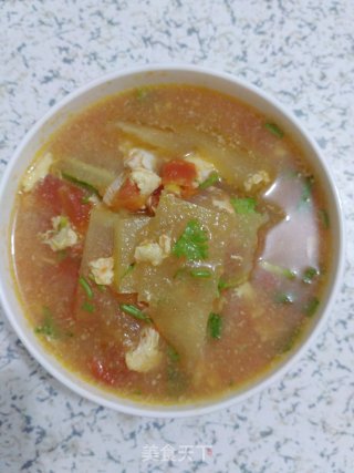 冬瓜西红柿鸡蛋汤的做法