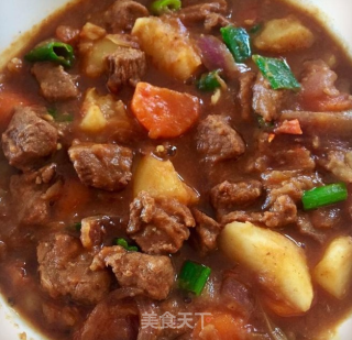 喷香的红烧牛肉土豆的做法