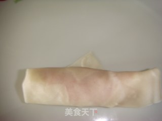 蟹肉春卷的做法步骤：12