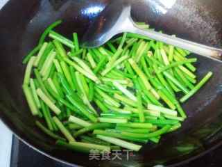 蒜薹炒肉丝的做法步骤：4