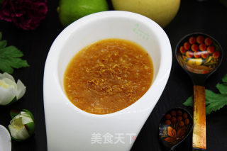 桂花秋梨果酱的做法