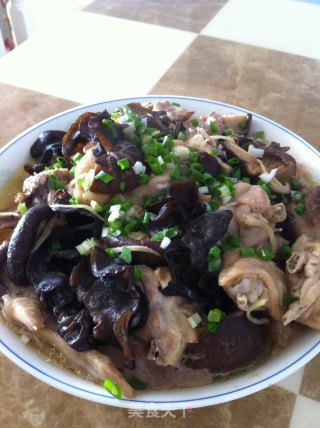 冬菇蒸滑鸡的做法步骤：7