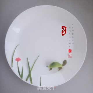 二十四节气餐盘画——谷雨的做法