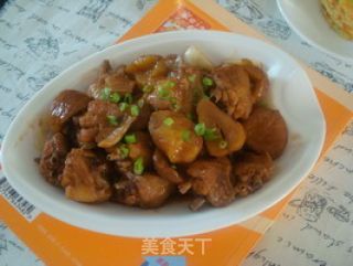 板栗烧鸡翅的做法步骤：8