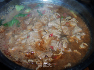 麻辣鲜美的水煮牛肉的做法步骤：13