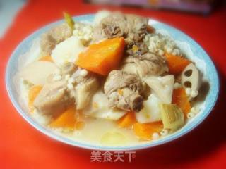 莲藕山药煲鸭汤的做法步骤：20