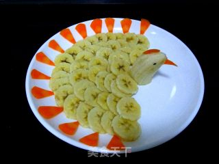 香蕉拼盘的做法