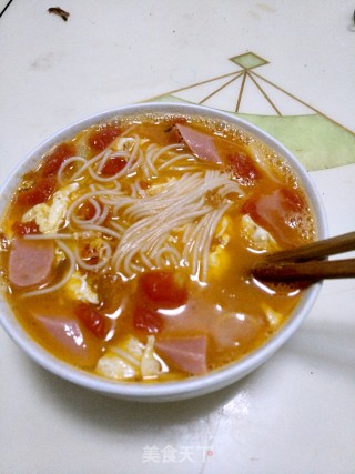 鸡蛋面的做法