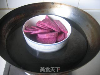 红糖紫薯包的做法步骤：2