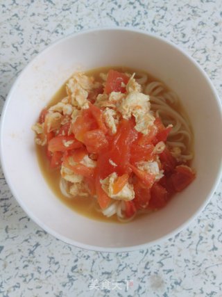 西红柿鸡蛋面的做法