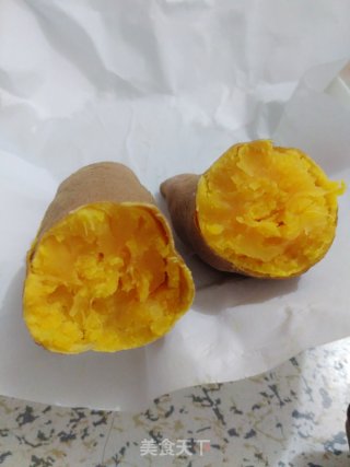 微波炉烤红薯的做法