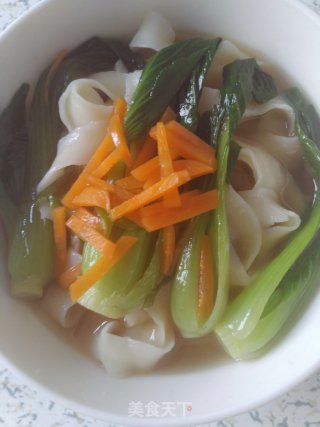 青菜面的做法