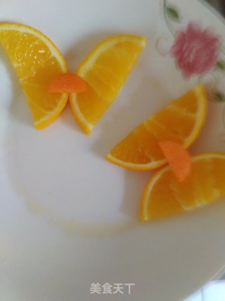 橙子蝴蝶的做法