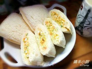 鸡蛋三明治的做法
