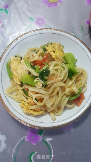 家常炒面的做法