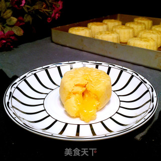流心奶黄月饼