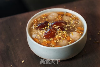 【小森妈妈菜谱】美容红枣桂圆枸杞酒酿汤的做法