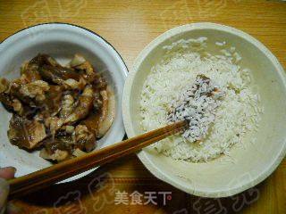 糯米腐乳蒸肉的做法步骤：6