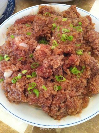 南乳粉蒸排骨的做法步骤：6