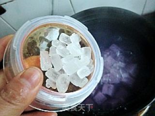 糖水紫山药的做法步骤：5