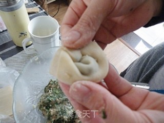 鸡汤荠菜馄饨的做法步骤：11