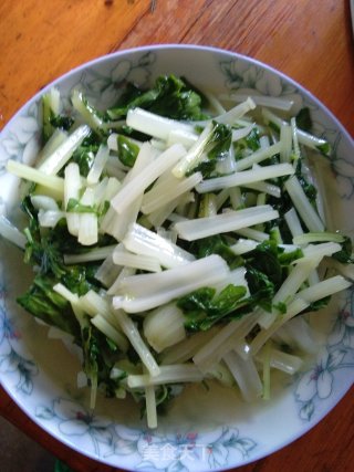 清炒小白菜的做法