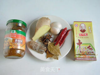 补中益气、强健筋骨—咖喱牛肉煲的做法步骤：2