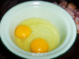 剩米饭的华丽变身---培根苹果焗饭的做法步骤：4