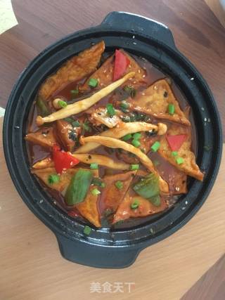 泡菜豆腐煲的做法