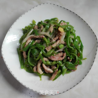 青椒肉丝的做法