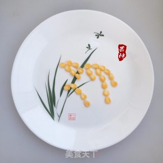 二十四节气餐盘画——芒种