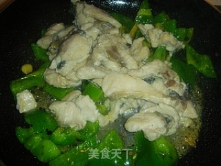 炒鱼片的做法步骤：8
