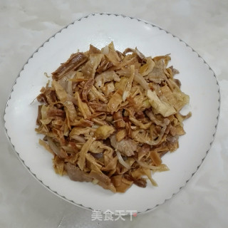 笋干炒肉的做法
