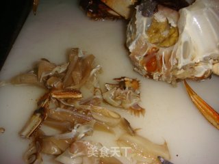 姜葱可乐螃蟹的做法步骤：5