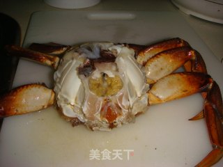 姜葱可乐螃蟹的做法步骤：6